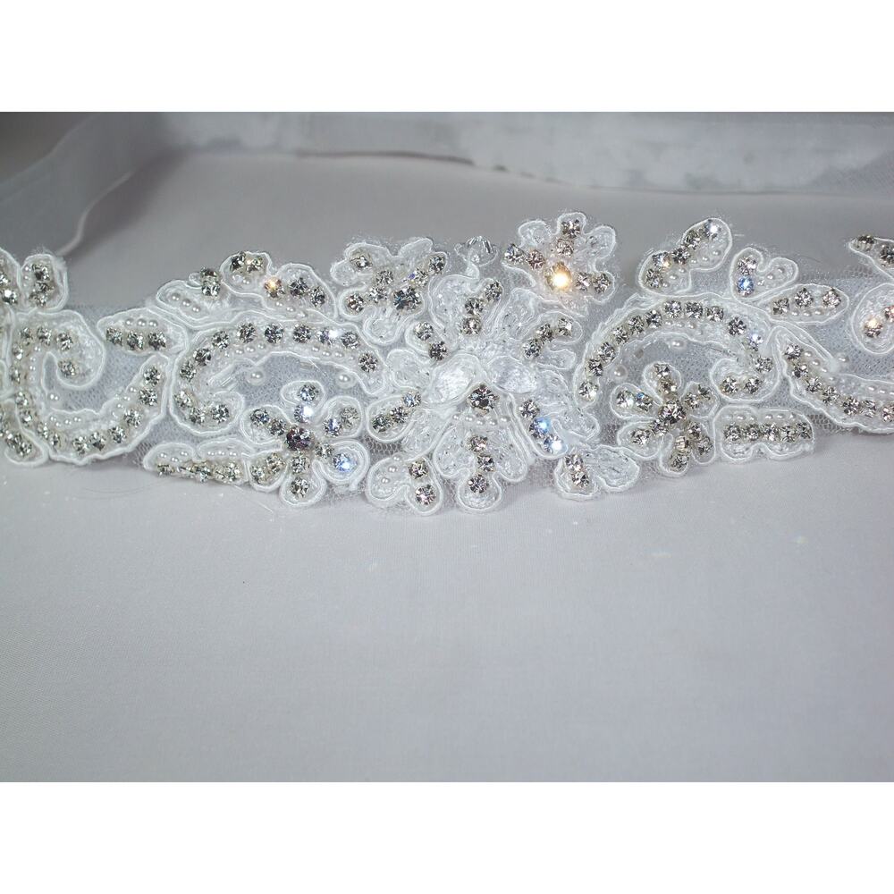 Rhinestone horse hair bridal dress belt crystal belt sash rhinestone bridal sash